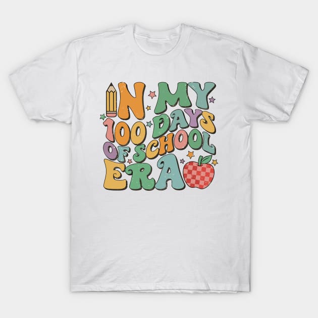 Retro In My 100 Days of School Era T-Shirt by anonshirt